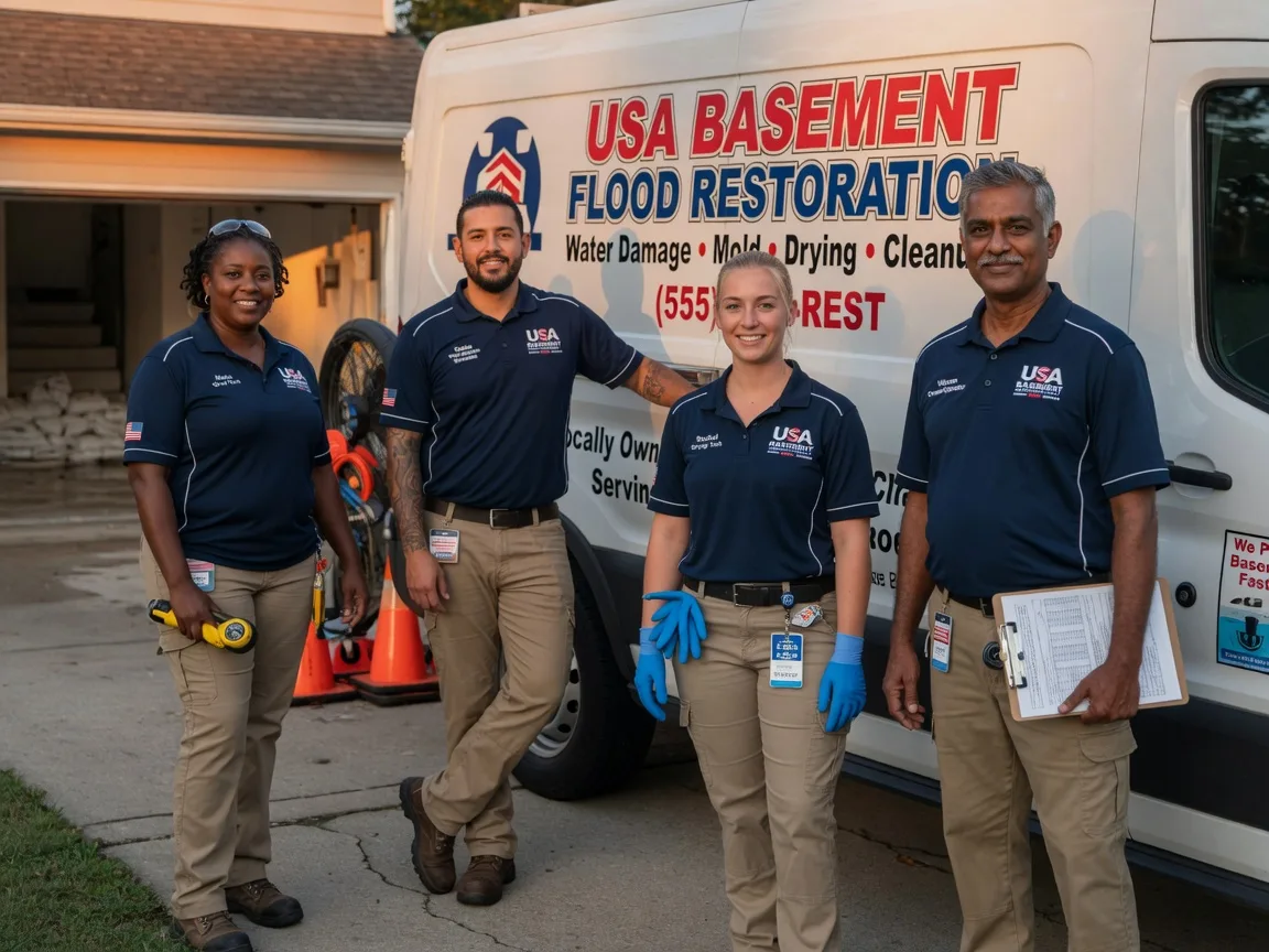 Basement Flood Cleanup company in Lenapah, OK
